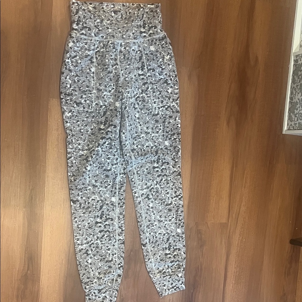 Athleta Leopard print joggers